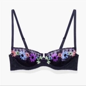 Free Spirit Floral Embroidered Bra
